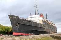 Duke of Lancaster in Dee Estuary