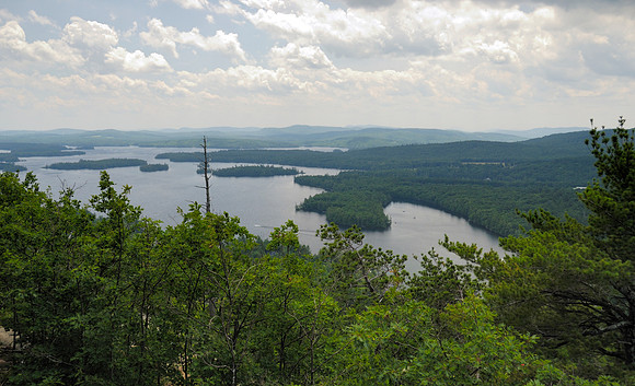 View from West Rattlesnake, Holderness, NH