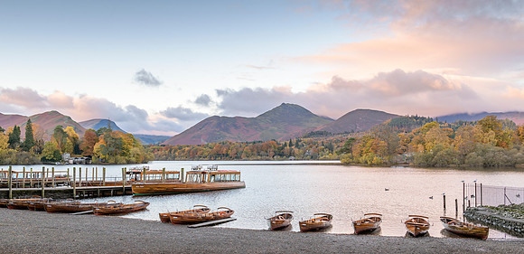 Dawn at Derwentwater from Keswick