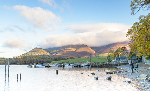 Dawn at Derwentwater from Keswick
