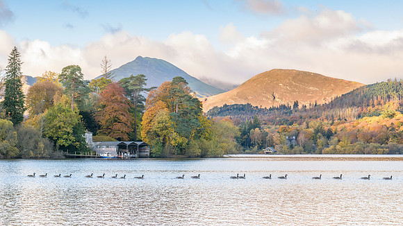 Dawn at Derwentwater from Keswick