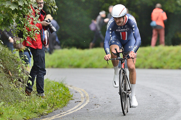 Taylor Phinney after earlier crash