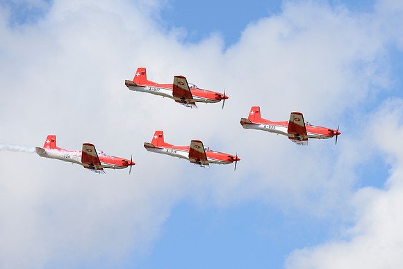 Swiss air Force Pilatus PC-7 Team