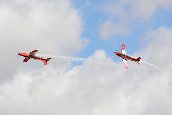 Swiss air Force Pilatus PC-7 Team