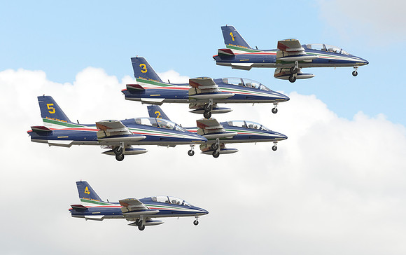 Frecce Tricolori - Aermacchi MB339A