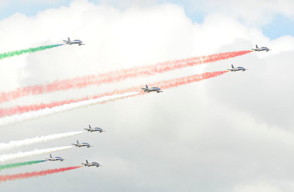 Frecce Tricolori - Aermacchi MB339A