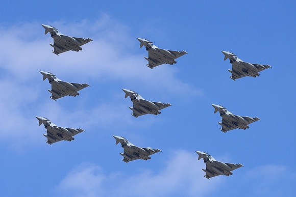 RAF 100 Flypast: Eurofighter Typhoon FGR.4