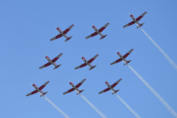 Swiss Air Force PC-7 Team